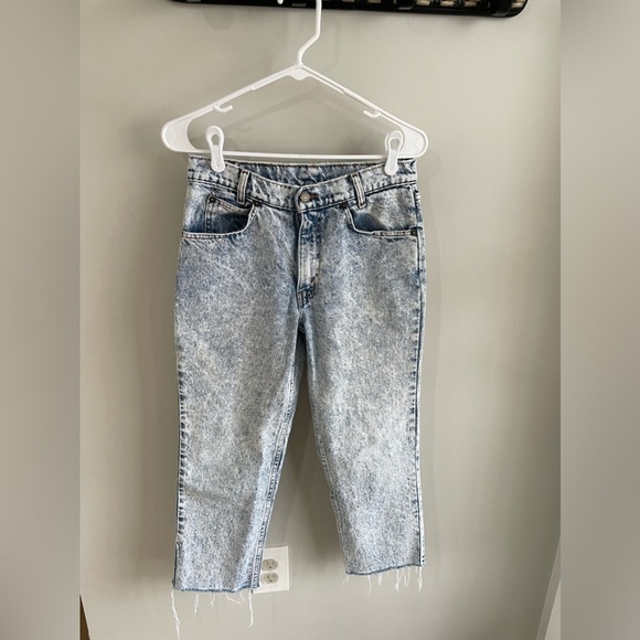 Levi’s 705 Vintage Acid Wash 1980’s Student Jeans - Size 30 - Picture 3 of 13